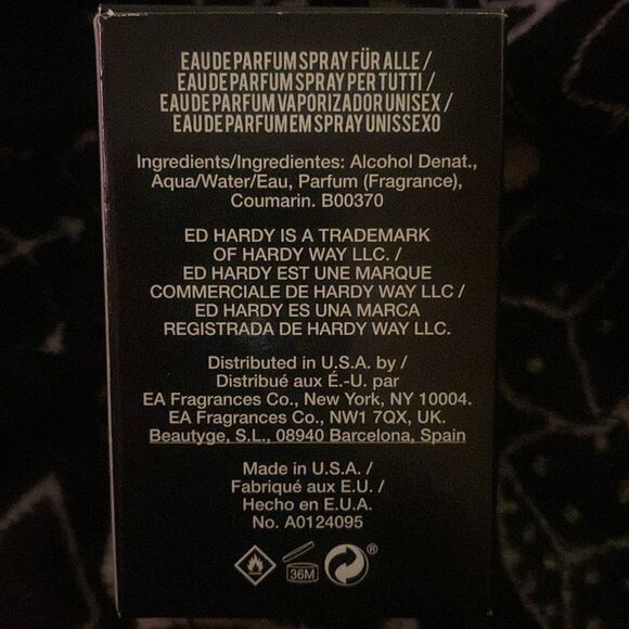 Free with 30$ Purchase! Just place in bundle!!Unisex Ed Hardy Tiger Ink - Picture 2 of 5